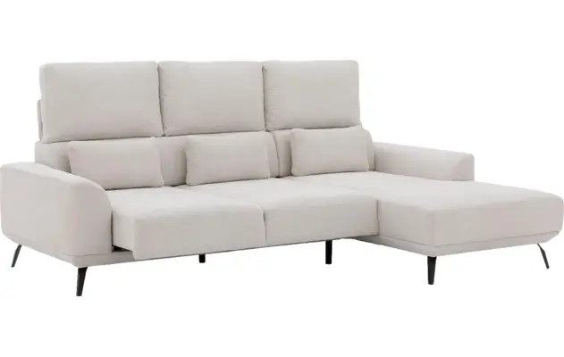 Goossens excellent loungebank princess wit stof - 8229345-gespiegeld-06