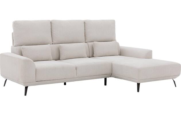 Goossens excellent loungebank princess wit stof - 8229345-gespiegeld-07