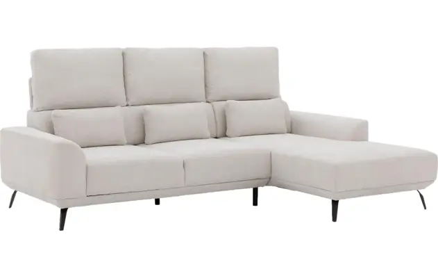 Goossens excellent loungebank princess wit stof - 8229345-gespiegeld-07