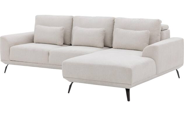 Goossens excellent loungebank princess wit stof - 8229345-gespiegeld-09