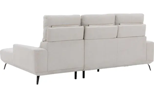 Goossens excellent loungebank princess wit stof - 8229345-gespiegeld-11