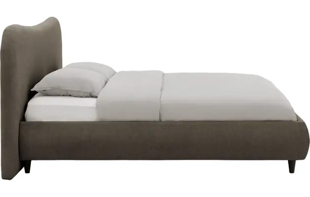 Goossens bedframe pecaro bruin stof - 8229395-03