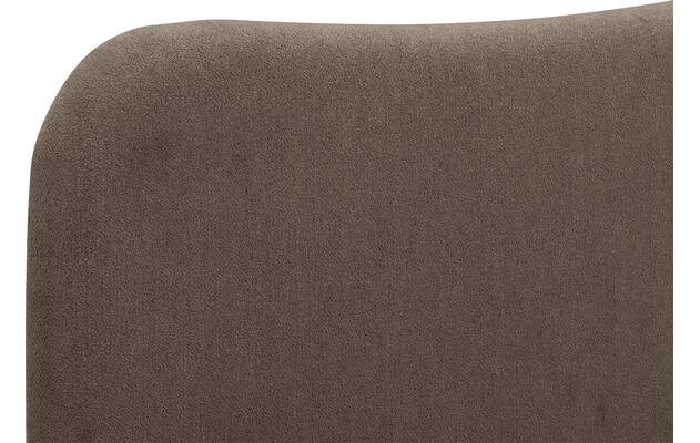 Goossens bedframe pecaro bruin stof - 8229395-08