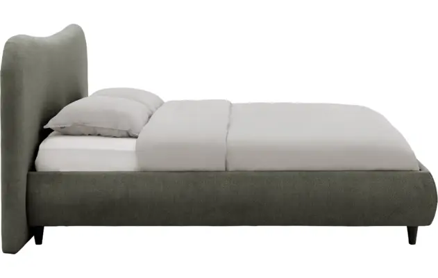 Goossens bedframe pecaro groen stof - 8229399-03