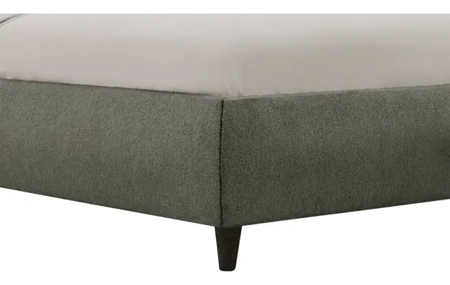 Goossens bedframe pecaro groen stof - 8229399-07
