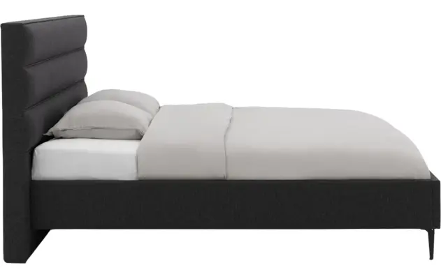 Goossens bedframe elite grijs stof - 8229400-13