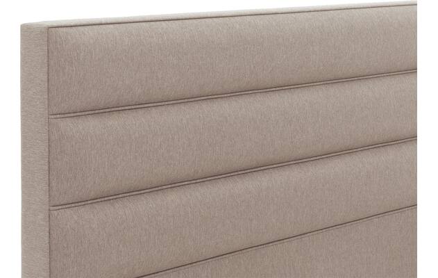 Goossens bedframe elite bruin stof - 8229401-07