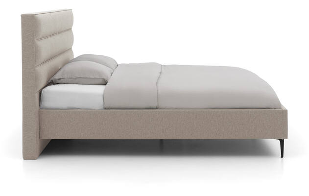 Goossens bedframe elite bruin stof - 8229401-13