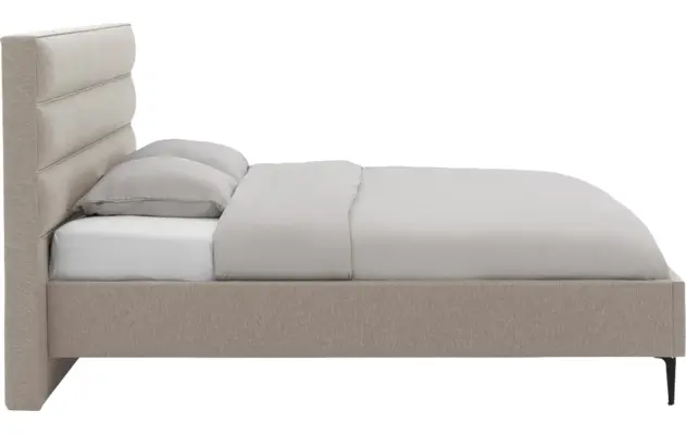 Goossens bedframe elite bruin stof - 8229401-13