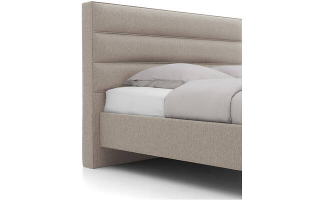 Goossens bedframe elite bruin stof - 8229401-14