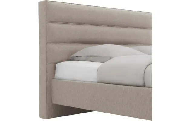 Goossens bedframe elite bruin stof - 8229401-14