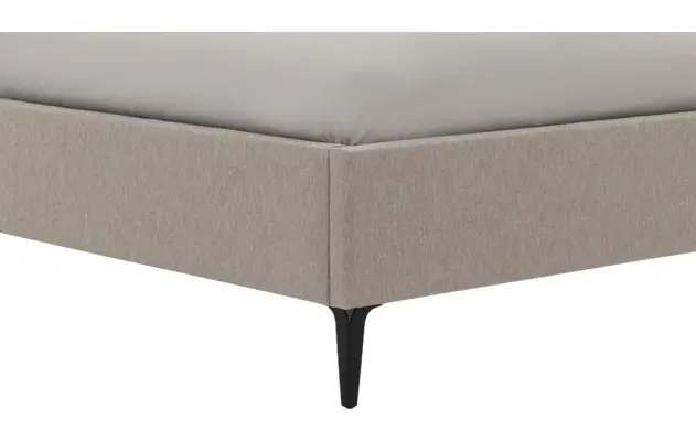 Goossens bedframe elite bruin stof - 8229401-15