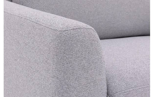 Goossens loveseat dallas grijs stof - 8229412-06