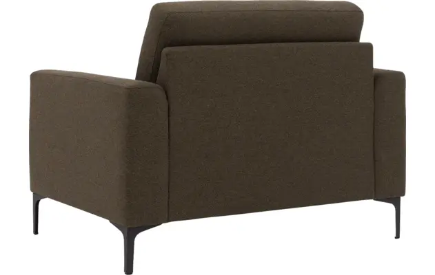 Goossens loveseat dallas groen stof - 8229413-03