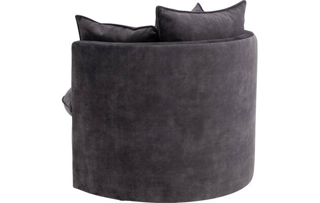 Goossens fauteuil bonne grijs stof - 8229417-04