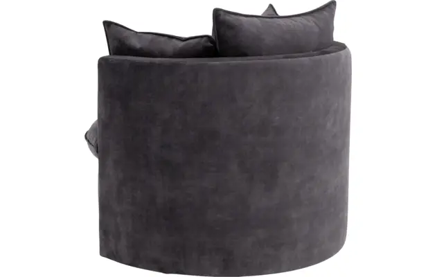 Goossens fauteuil bonne grijs stof - 8229417-04