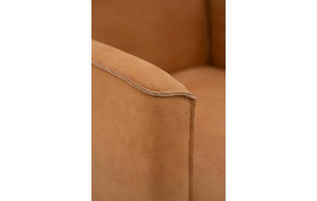 Goossens excellent eetkamerstoel tom bruin leer - 8229422-05