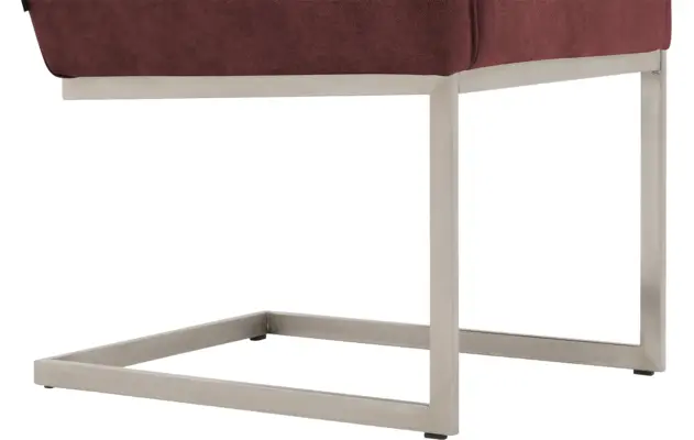 Goossens excellent eetkamerstoel tom rood micro leer - 8229429-04