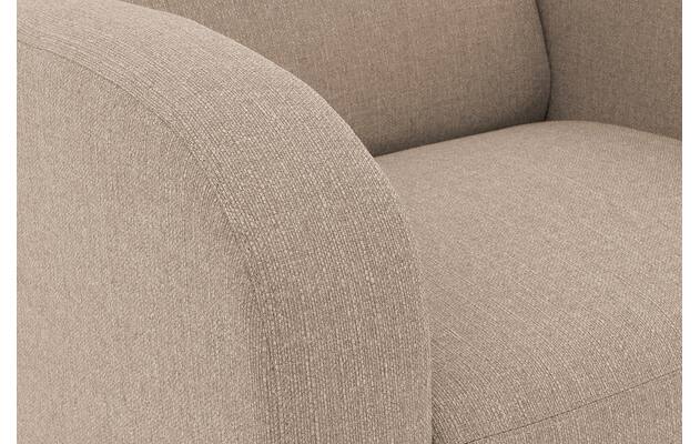 Goossens fauteuil my style bruin stof - 8229436-07