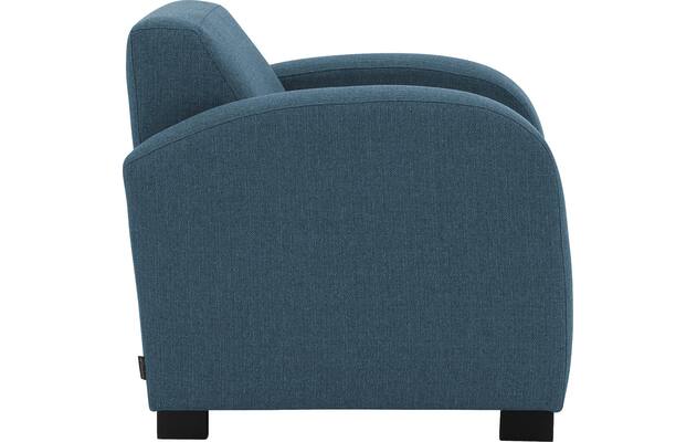 Goossens fauteuil my style blauw stof - 8229438-04