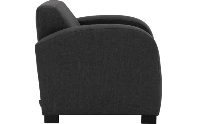 Goossens fauteuil my style zwart stof - 8229444-04