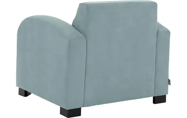 Goossens fauteuil my style blauw microvezel - 8229446-03