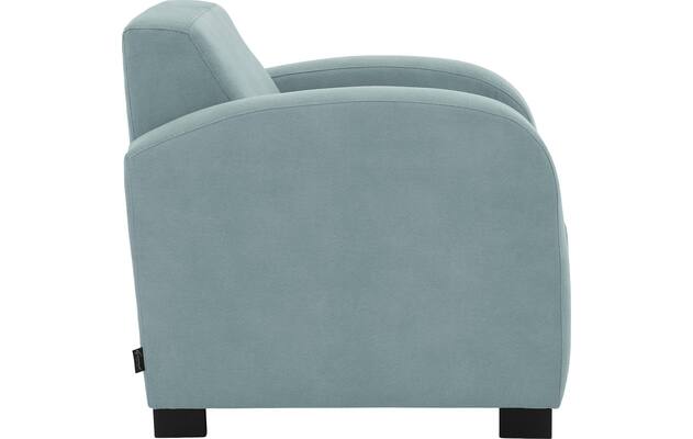 Goossens fauteuil my style blauw microvezel - 8229446-04