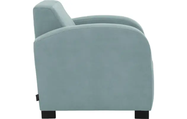 Goossens fauteuil my style blauw microvezel - 8229446-04