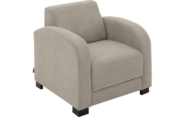 Goossens fauteuil my style grijs microvezel - 8229447-05