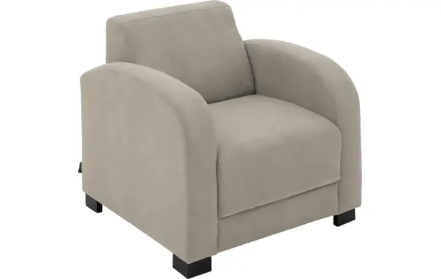 Goossens fauteuil my style grijs microvezel - 8229447-05