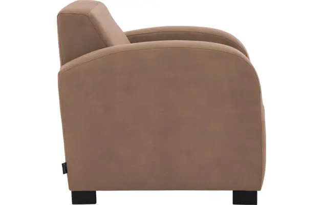 Goossens fauteuil my style bruin microvezel - 8229454-04