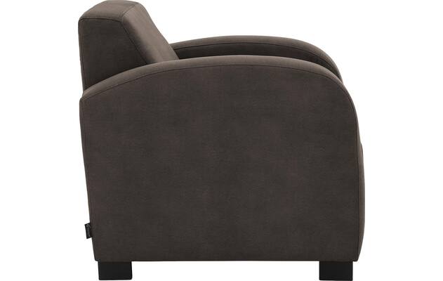 Goossens fauteuil my style bruin microvezel - 8229456-04
