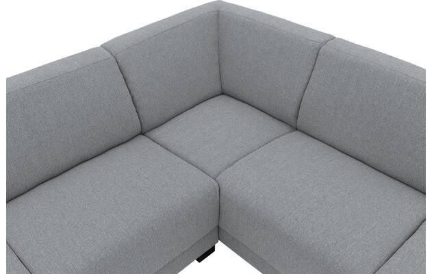 Goossens loungebank my style grijs stof - 8229464-06