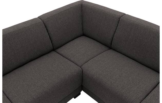 Goossens loungebank my style grijs stof - 8229465-06