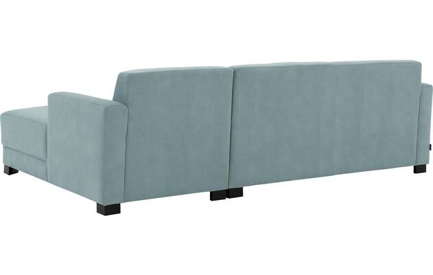 Goossens loungebank my style blauw microvezel - 8229469-03