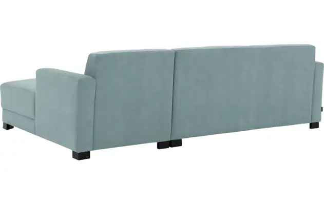 Goossens loungebank my style blauw microvezel - 8229469-03