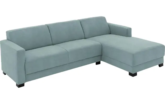 Goossens loungebank my style blauw microvezel - 8229469-04