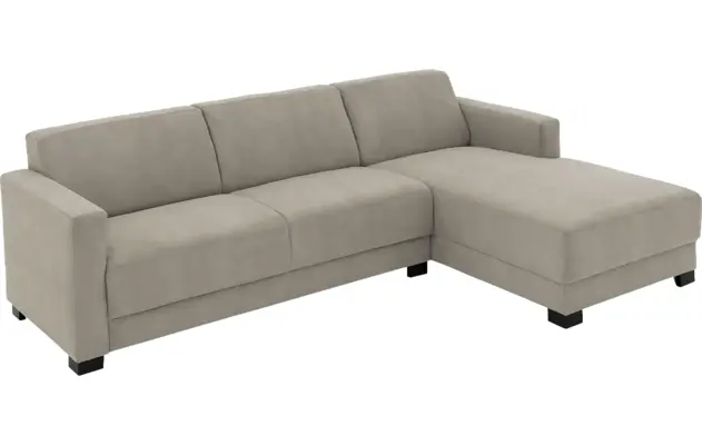 Goossens loungebank my style grijs microvezel - 8229470-04