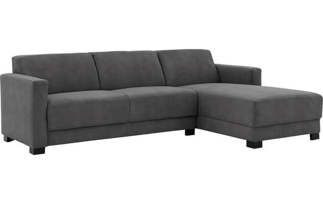 Goossens loungebank my style grijs microvezel - 8229472-02