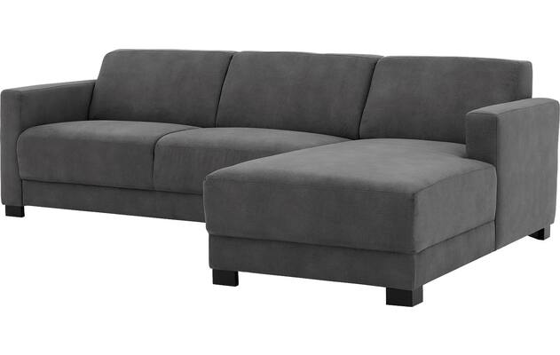 Goossens loungebank my style grijs microvezel - 8229472-05
