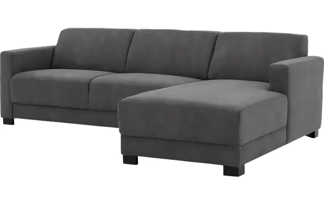 Goossens loungebank my style grijs microvezel - 8229472-05