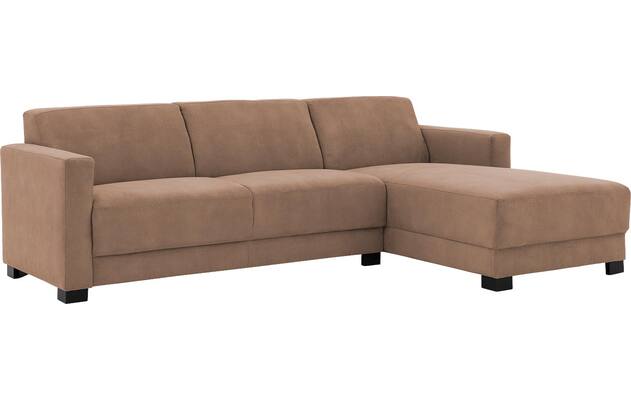 Goossens loungebank my style bruin microvezel - 8229477-02