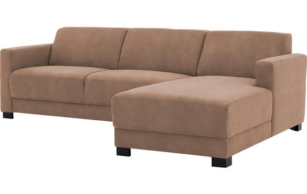 Goossens loungebank my style bruin microvezel - 8229477-05