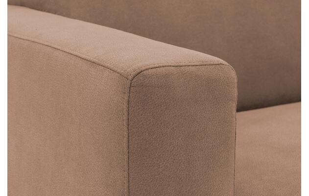 Goossens loungebank my style bruin microvezel - 8229477-08