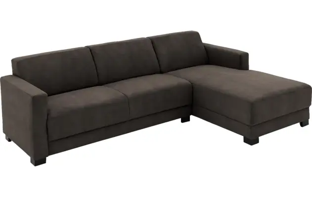 Goossens loungebank my style bruin microvezel - 8229479-04