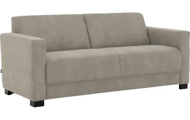 Goossens zitbank my style grijs microvezel - 8229481-02