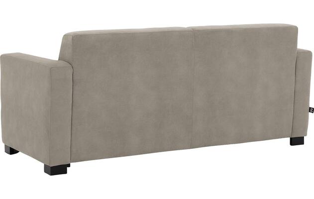 Goossens zitbank my style grijs microvezel - 8229481-03