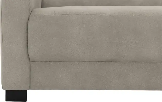 Goossens zitbank my style grijs microvezel - 8229481-05