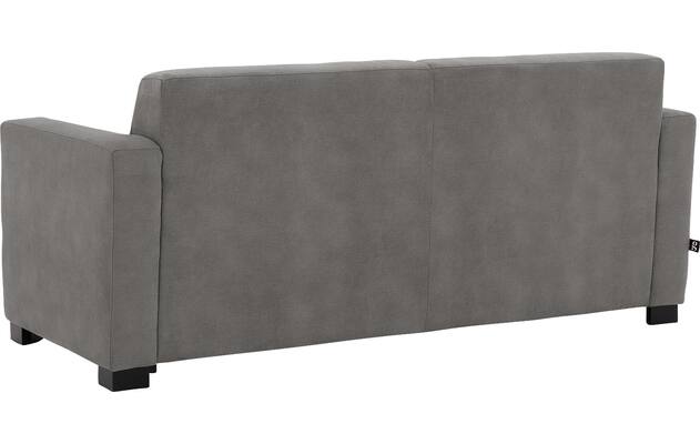 Goossens zitbank my style grijs microvezel - 8229482-03