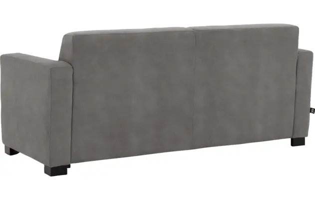 Goossens zitbank my style grijs microvezel - 8229482-03